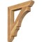 Ekena Millwork Balboa Slat Rough Sawn Bracket, Western Red Cedar, 4"W x 26"D x 30"H BKT04X26X30BOA06RWR - alternate 1